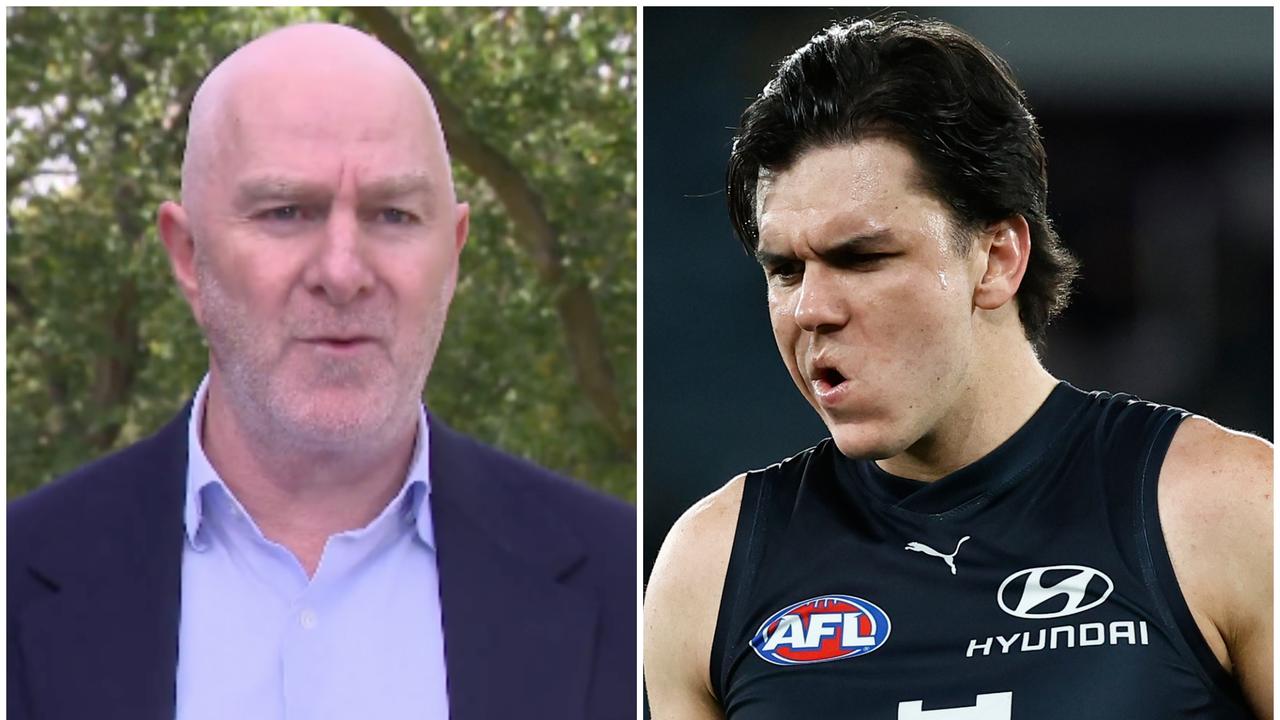 Collingwood players claims over Elijah Holland behaviour during Carlton clash, Blues CEO Graham Wright press conference, video