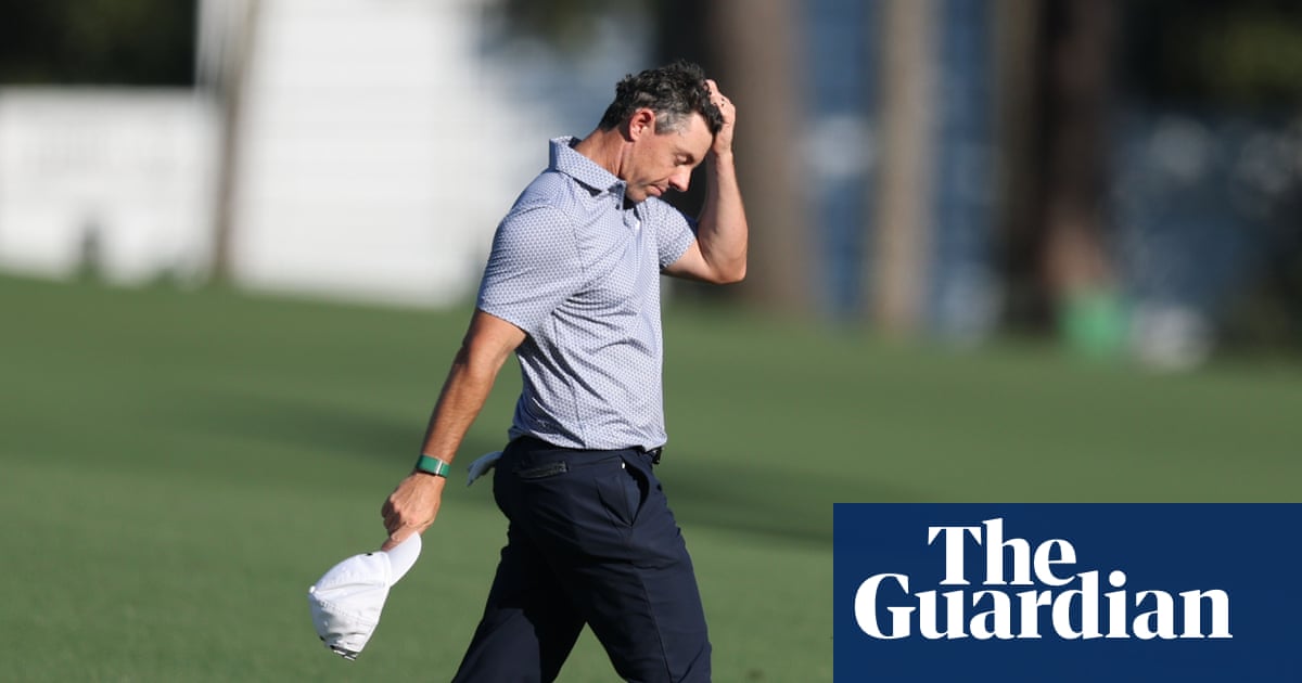 Rory McIlroy aims for ‘free’ state of mind in final round of Masters after losing six-shot lead | The Masters