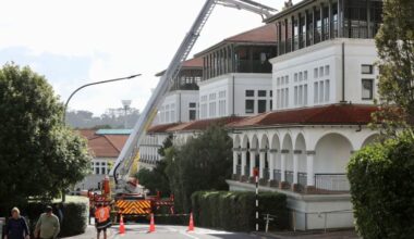 Massey University Albany fire: Students and staff evacuated from campus