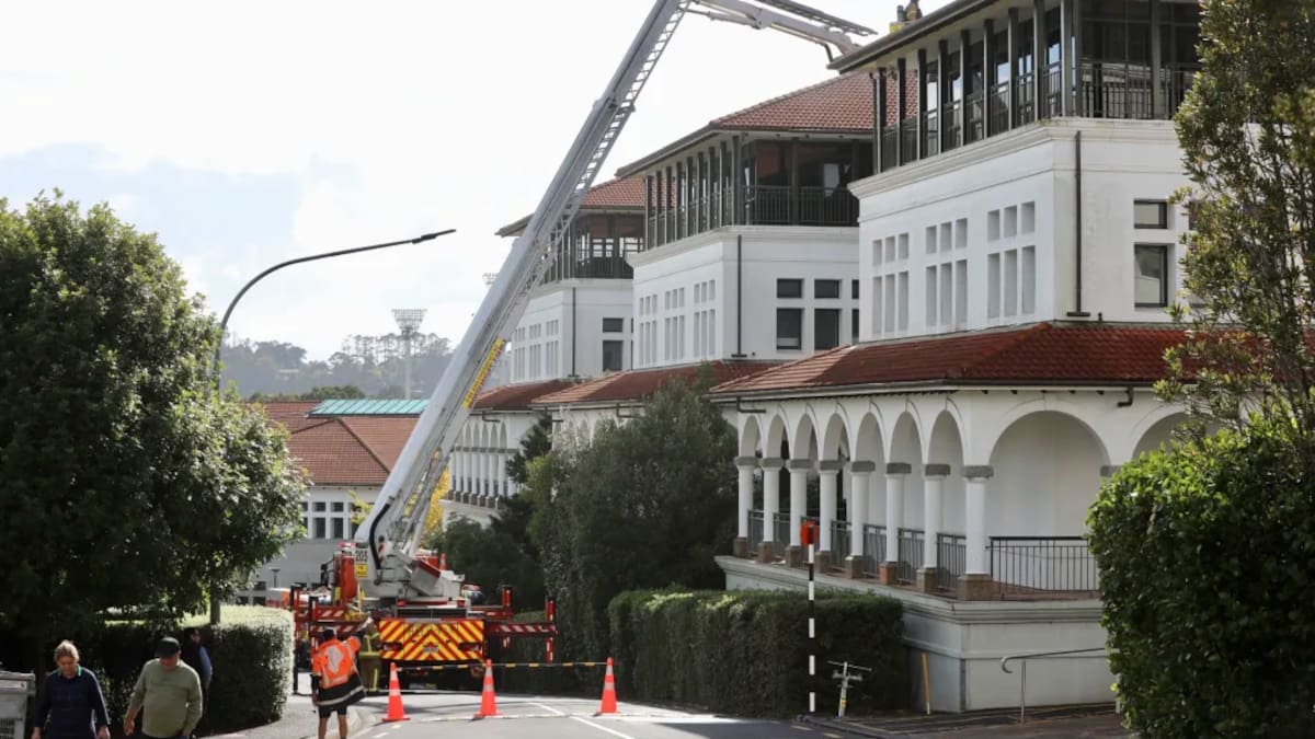 Massey University Albany fire: Students and staff evacuated from campus