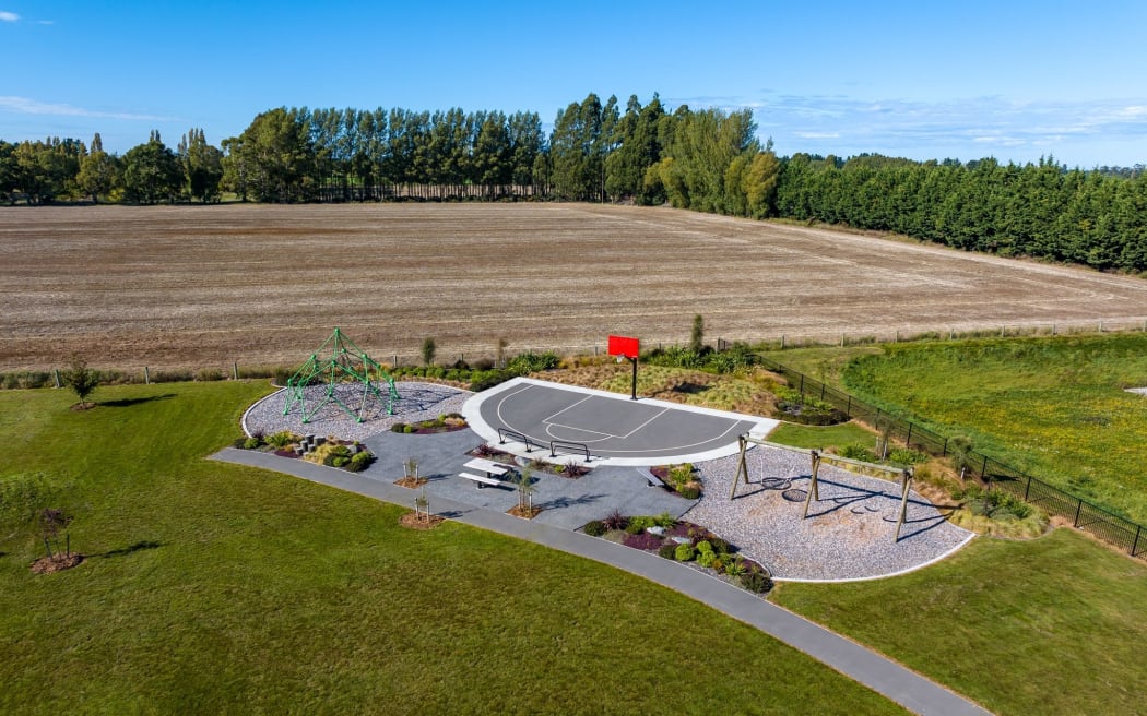 Proctor Park, the new playground in Ashbury Grove in Tinwald, is an example of a park and reserve vested to the council by a developer.