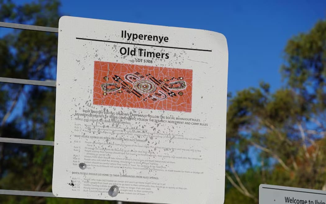 The little girl went missing from Old Timers town camp in Alice Springs and a body was found five kilometres away. (ABC News: Will Green )
