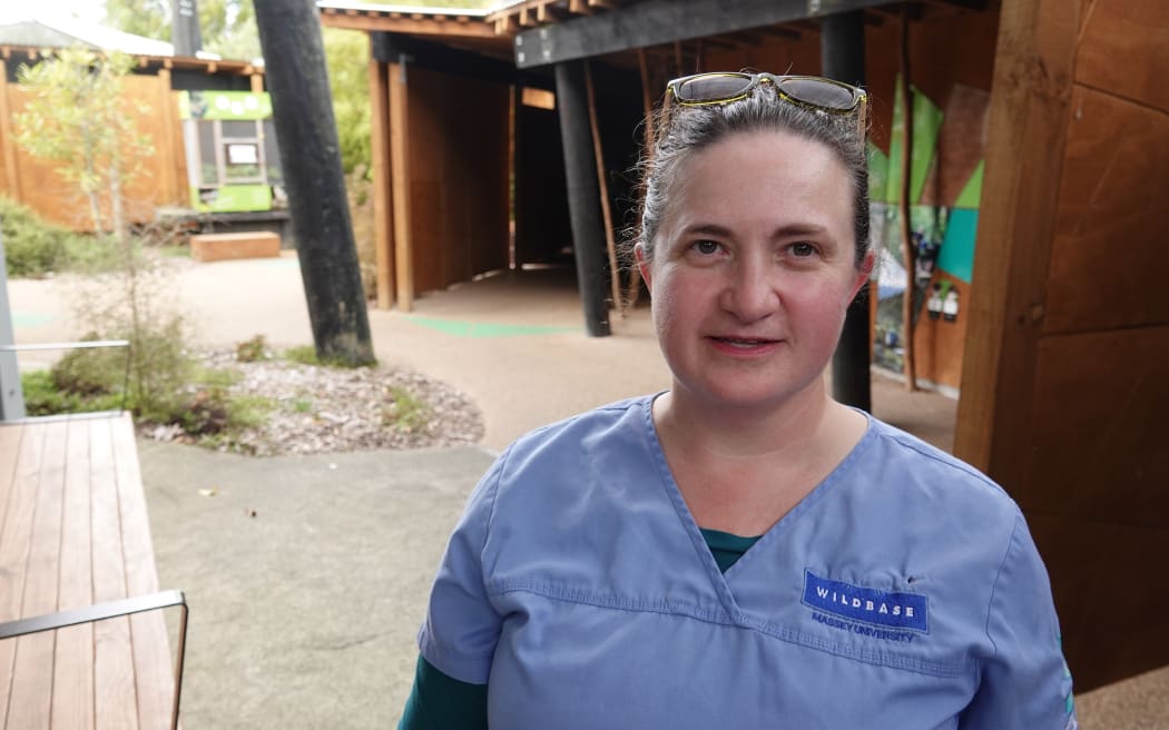 Dr Megan Jolly, Manager of the Wildbase Hospital in Palmerston North for sick and injured wildlife