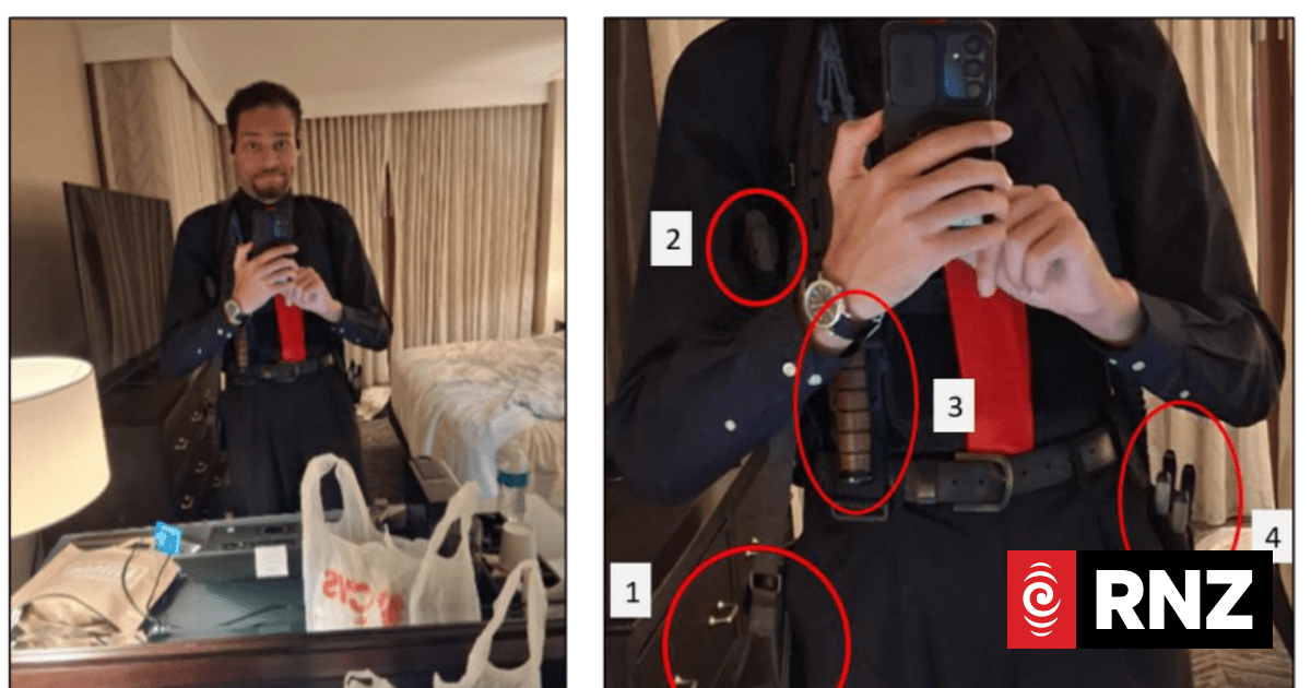 Trump's would-be assassin took hotel selfie while 'armed to the teeth', court told