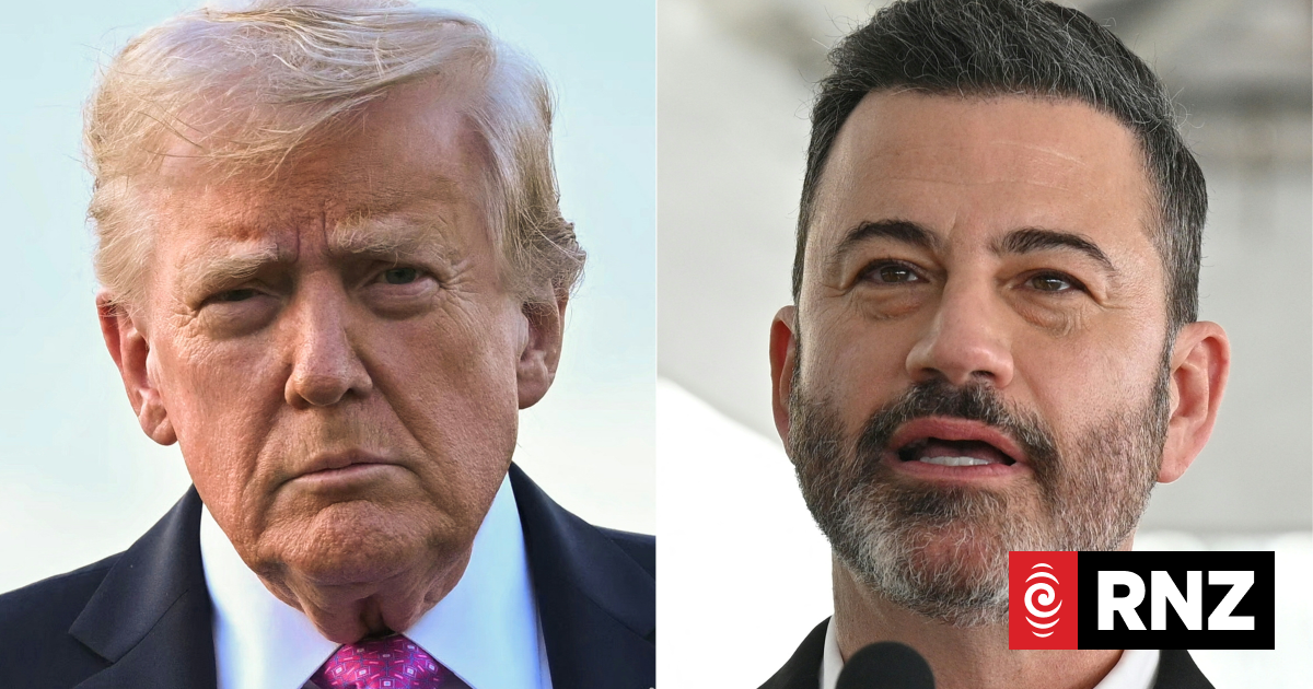 US regulator orders review of ABC licence after Donald Trump criticises Jimmy Kimmel