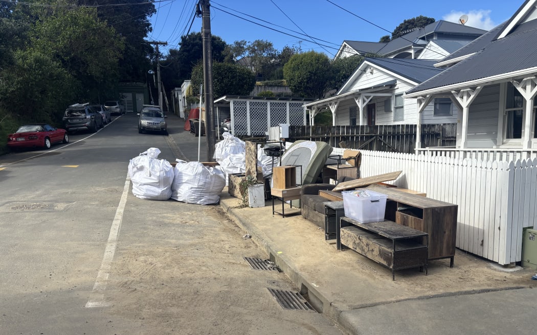Wellington City Council say free collection of flood waste will be going on in affected parts of the city for at least a week.