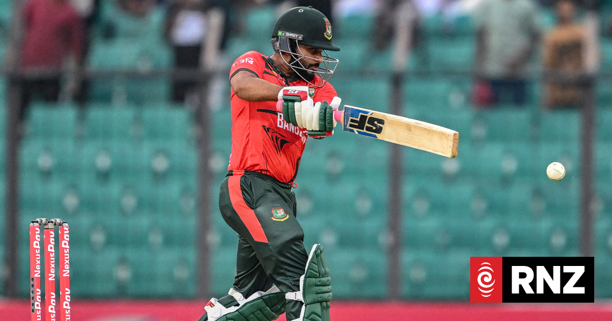 Black Caps fall to record-chasing Bangladesh in T20 opener