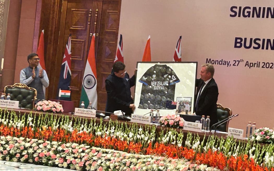 New Zealand's Trade Minister will soon sign a free trade agreement (FTA) with India in New Delhi.