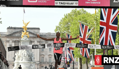 Kenya's Sawe shatters elusive two-hour marathon barrier