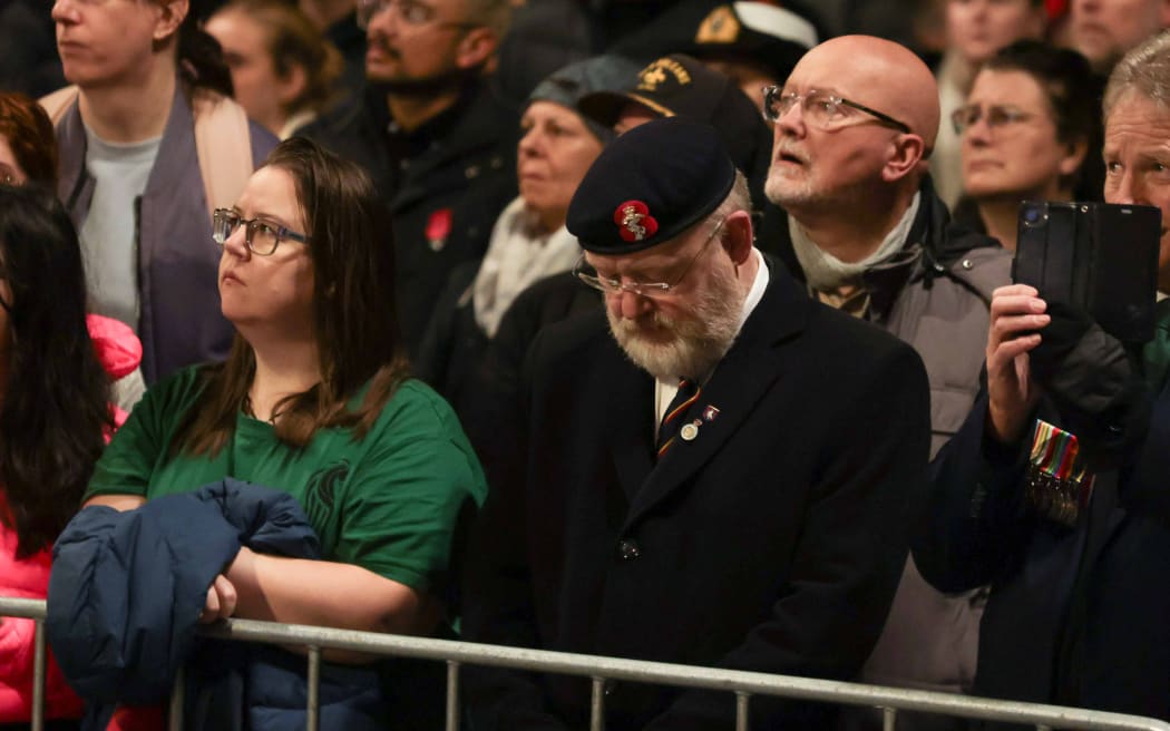 Anzac Day dawn service commemorations in Wellington, 2026.