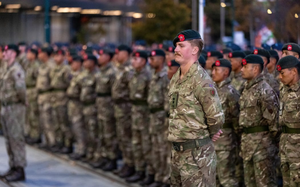 Christchurch Anzac service