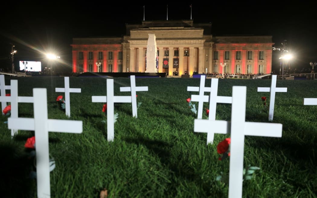 Anzac Day commemorations set to begin at the Auckland War Memorial Museum, 25 April 2026.