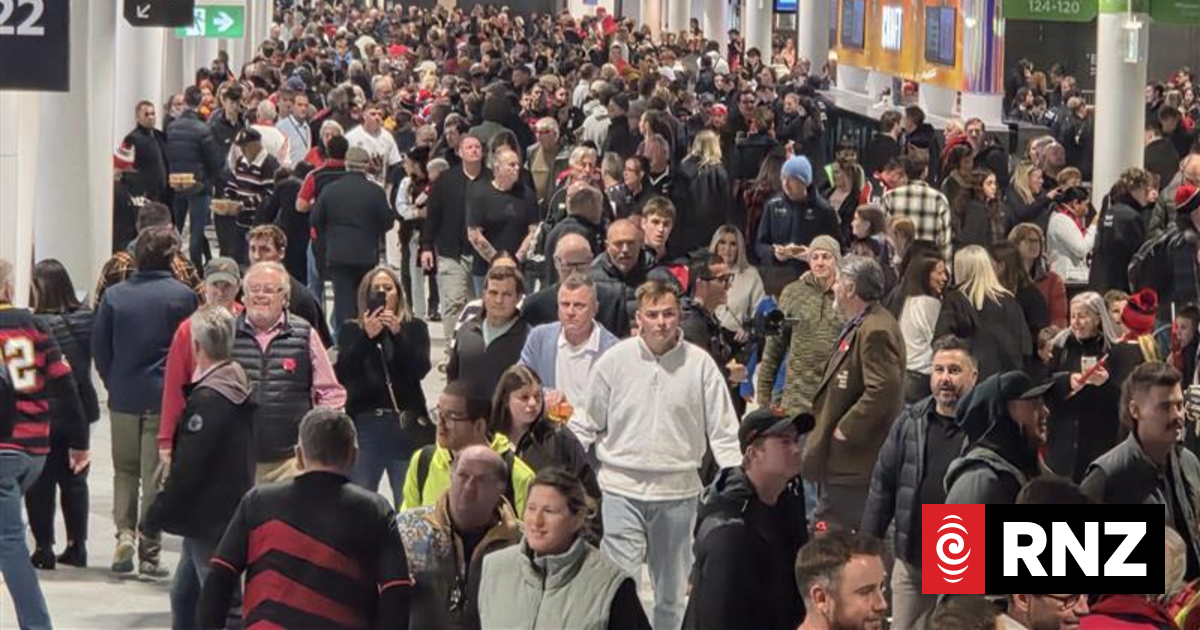Christchurch's new One New Zealand Stadium is a hit with the crowds
