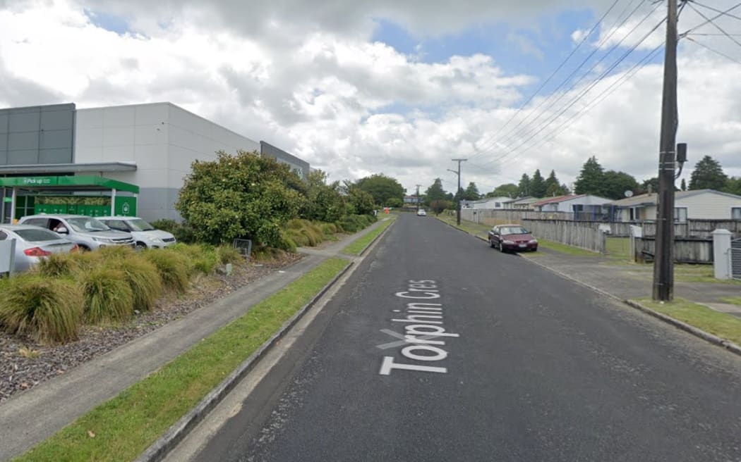 A child on a bike was hit by a car on Torphin Crescent in Tokoroa.