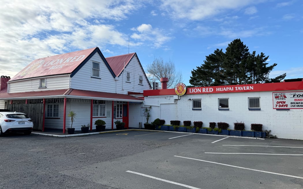 The Huapai Tavern in norwest Auckland, 25 minutes outside of the city.
