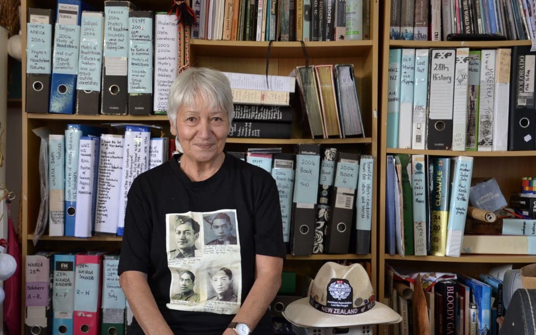 For more than 25 years, Juliana Keefe has been compiling the history of the 28th Māori Battalion, including records of her father, John Keefe and his three brothers.
