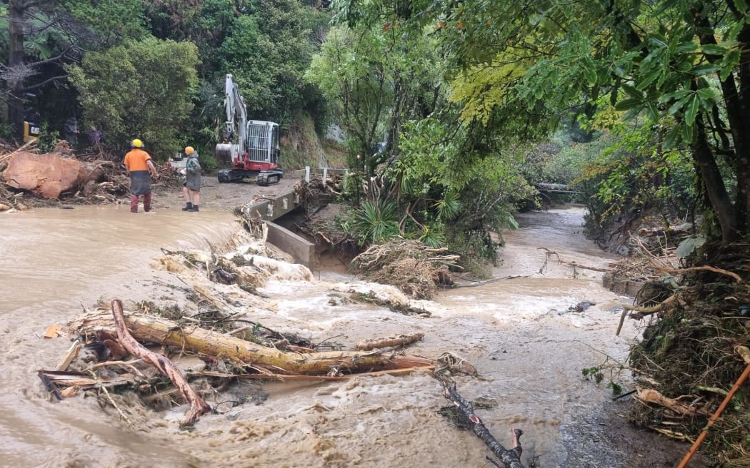 The are of Wellington's Karori were phillip sutton was reported missing.