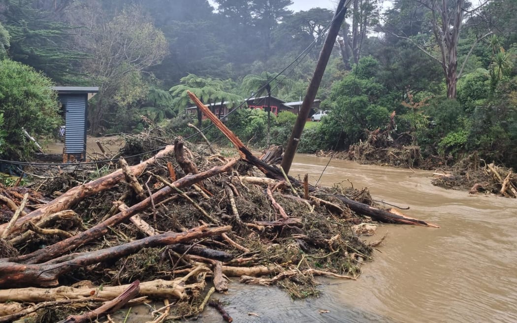 The are of Wellington's Karori were phillip sutton was reported missing.