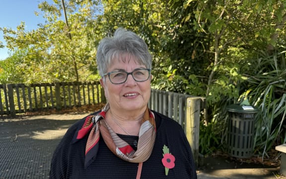 Heather Wellington of the Cambridge-Le Quesnoy Friendship Association