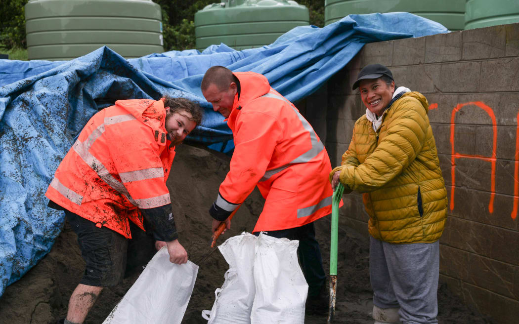 Porirua Nursery Sandbagging