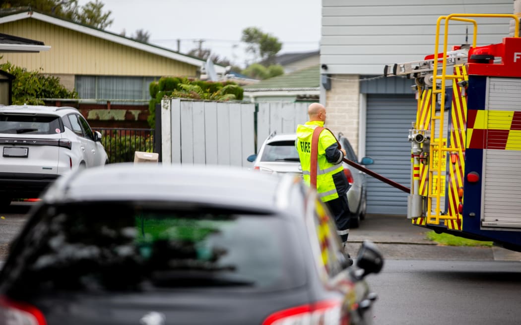 FENZ Pumping water out of properties in Avalon, Lower Hutt on 18 April 2026