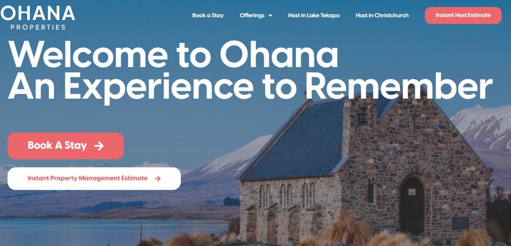 Ohana Properties has been operating in the Tekapo area since 2023.