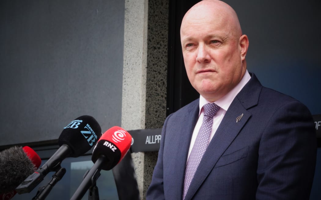 Prime Minister Christopher Luxon addresses speculation that his position as leader is under threat.