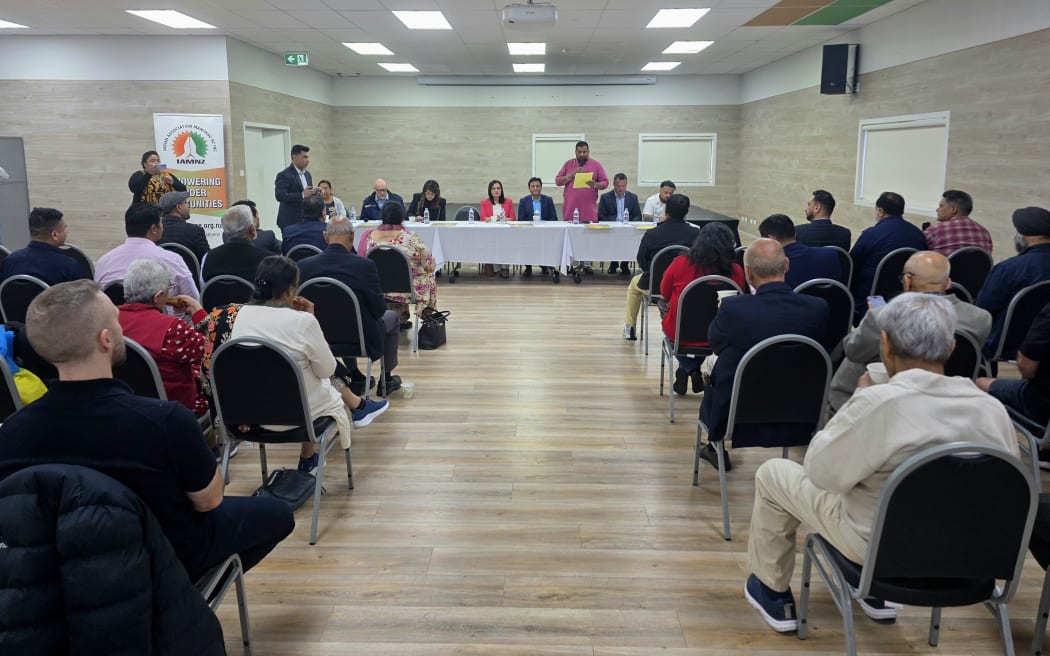 South Auckland’s Indian community came together at the India Diversity Centre in Papatoetoe on Friday to raise concerns following recent incidents.