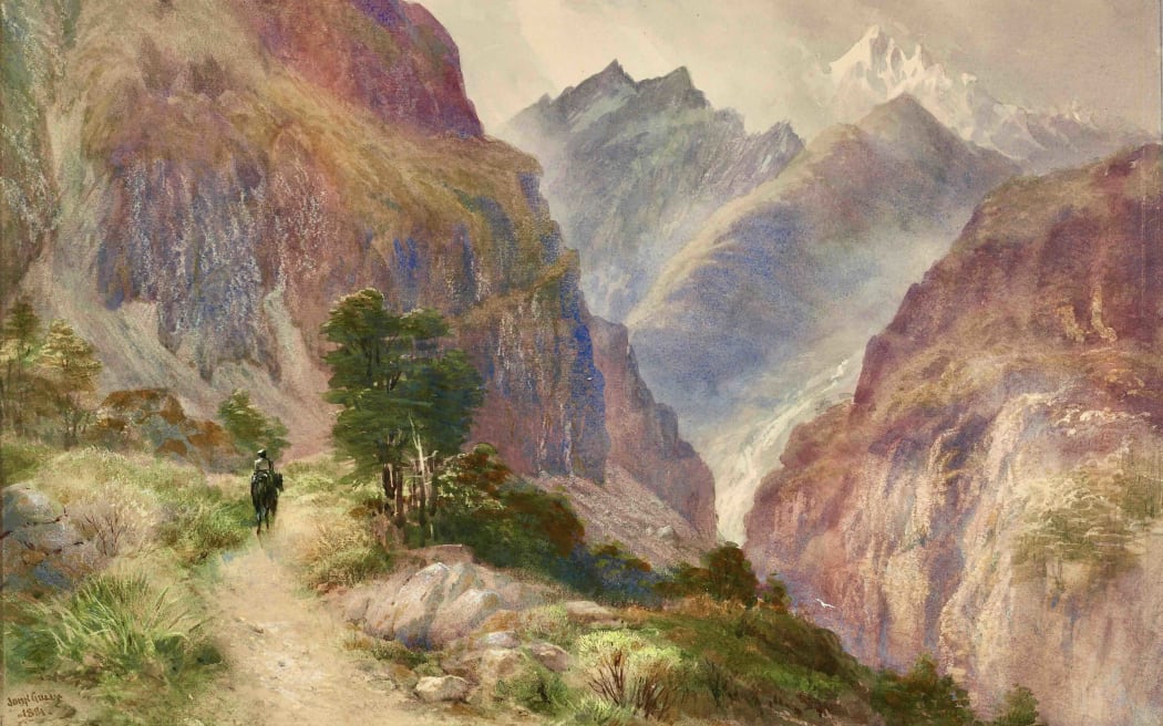 Famous Early New Zealand Artists
The John Gully painting is from 1881 and called In the Southern Alps.
From one of the Urban Art series that Health TV is screening.