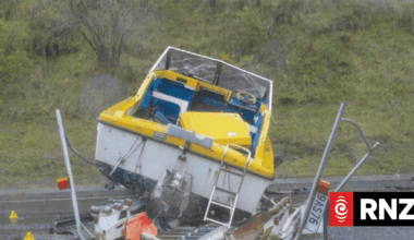 Roger Sydney Samson towed boat on corroded trailer, killing young New Plymouth mother when it detached