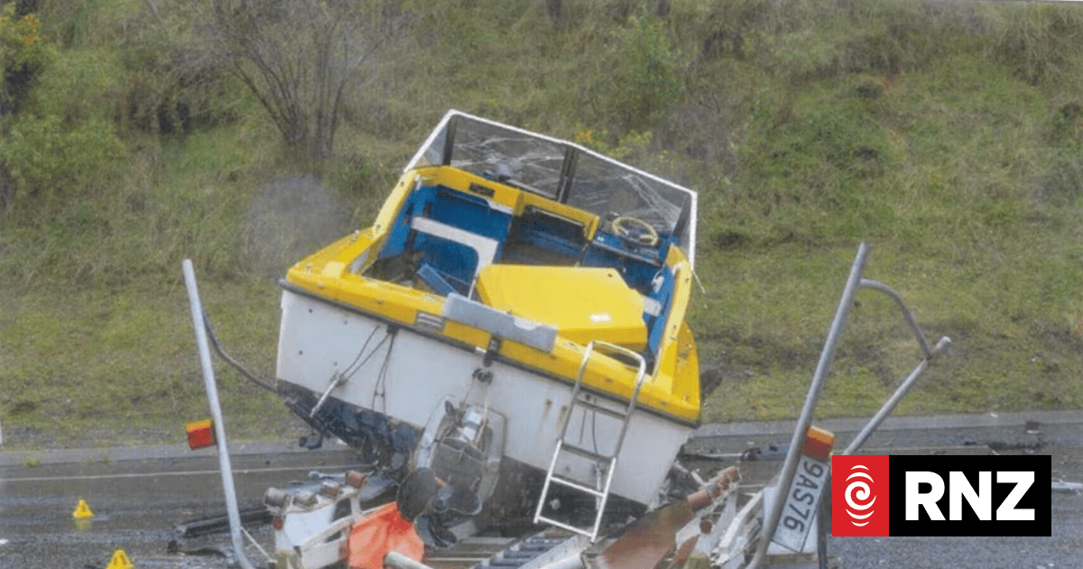 Roger Sydney Samson towed boat on corroded trailer, killing young New Plymouth mother when it detached