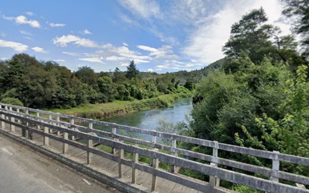 The Tarawera River, where two people died on Thursday.
