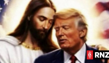 Trump posts image of himself with Jesus as administration's pope criticism continues
