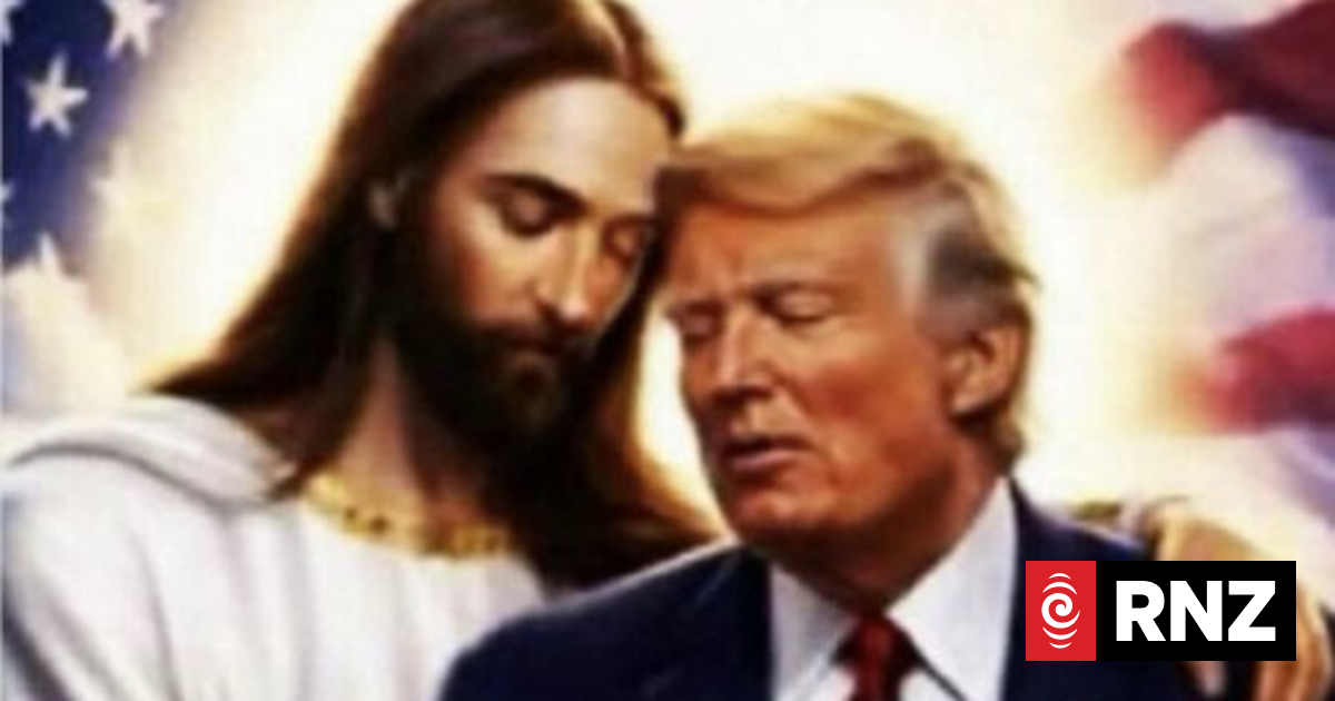 Trump posts image of himself with Jesus as administration's pope criticism continues