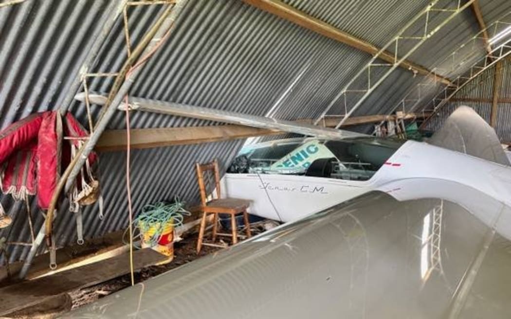 Last month's ram raid at Kaikohe Aerodrome inflicted huge damage on the local gliding club's aircraft.