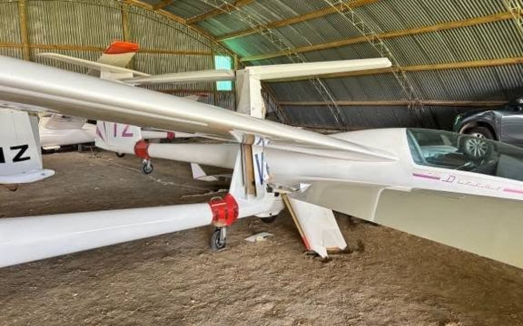 Last month's ram raid at Kaikohe Aerodrome inflicted huge damage on the local gliding club's aircraft.
