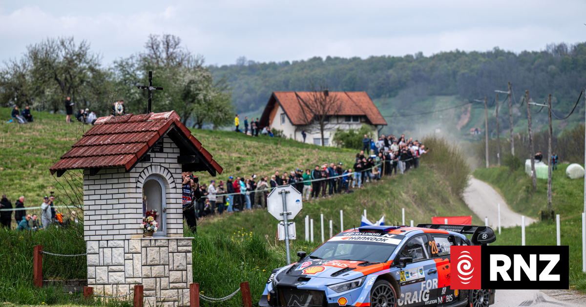 WRC: Hayden Paddon third at drama-filled Croatia Rally