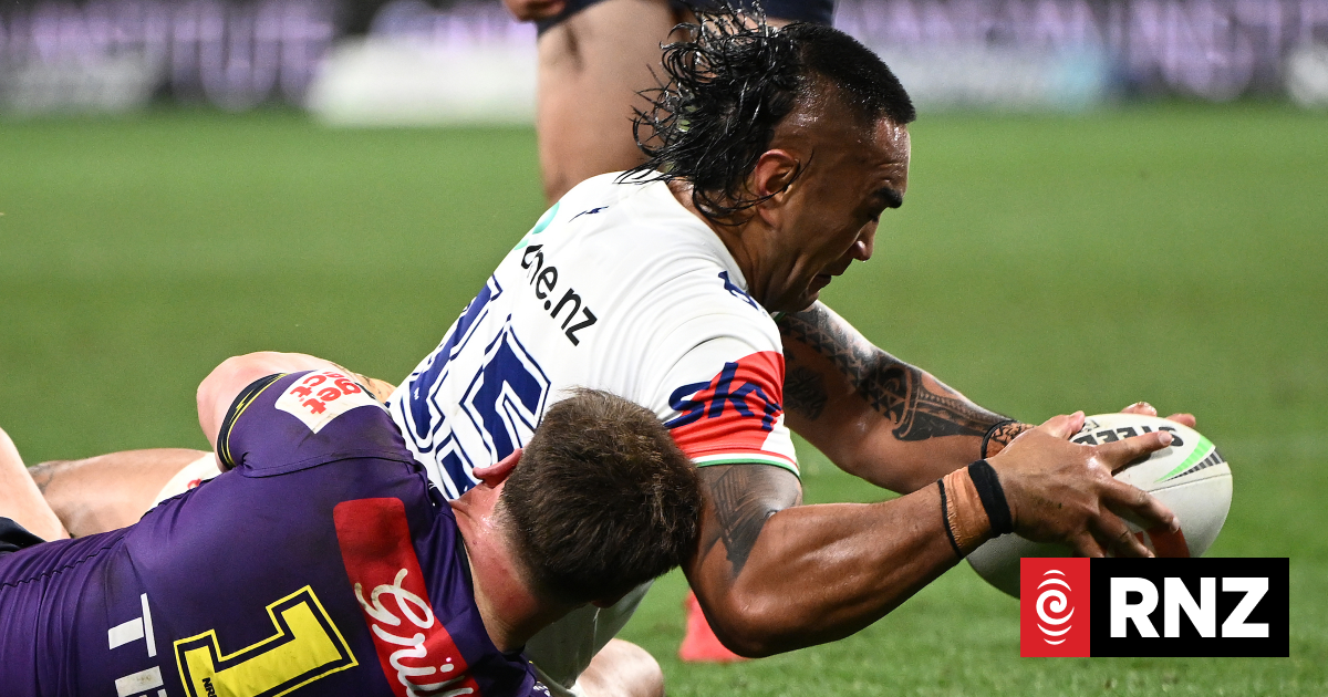 Live NRL: NZ Warriors v Storm at AAMI Park in Melbourne
