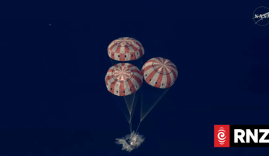 Artemis II crew splashes down safely in Pacific Ocean, ending historic moon mission