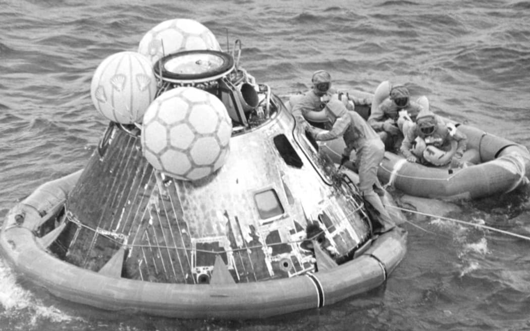 Much has changed since the Apollo 11 splashed down, but the material used for the heat shield on the base of the Orion is similar.