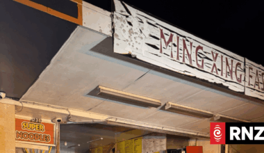 Car makes ‘mess’ of West Auckland takeaway interior