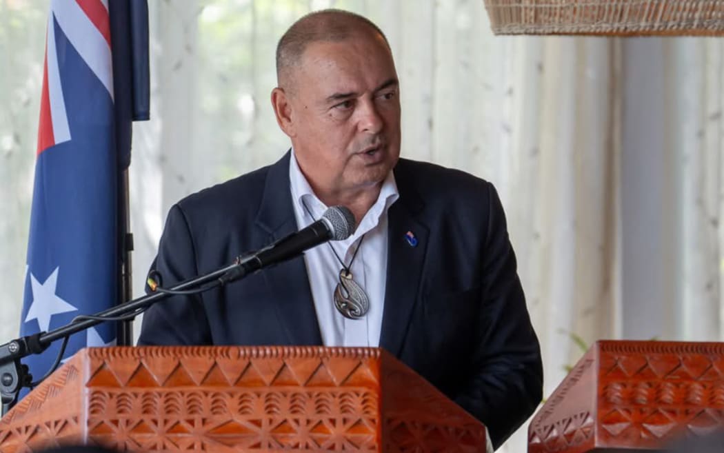 Cook Islands Prime Minister Mark Brown