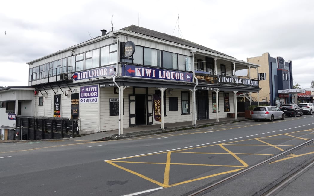 The Hunter Star Hotel on Kawakawa’s main street.