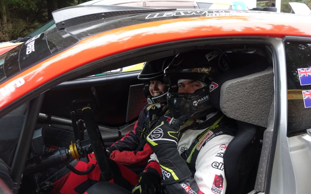 Rally driver Jack Hawkeswood