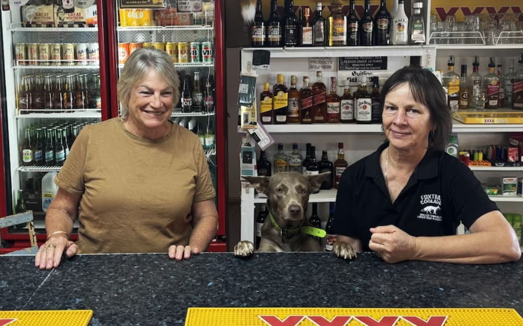 Carol Yarrow and Jo Cornel are selling the Foxtrap Roadhouse after three years. (Supplied: Carol Yarrow)