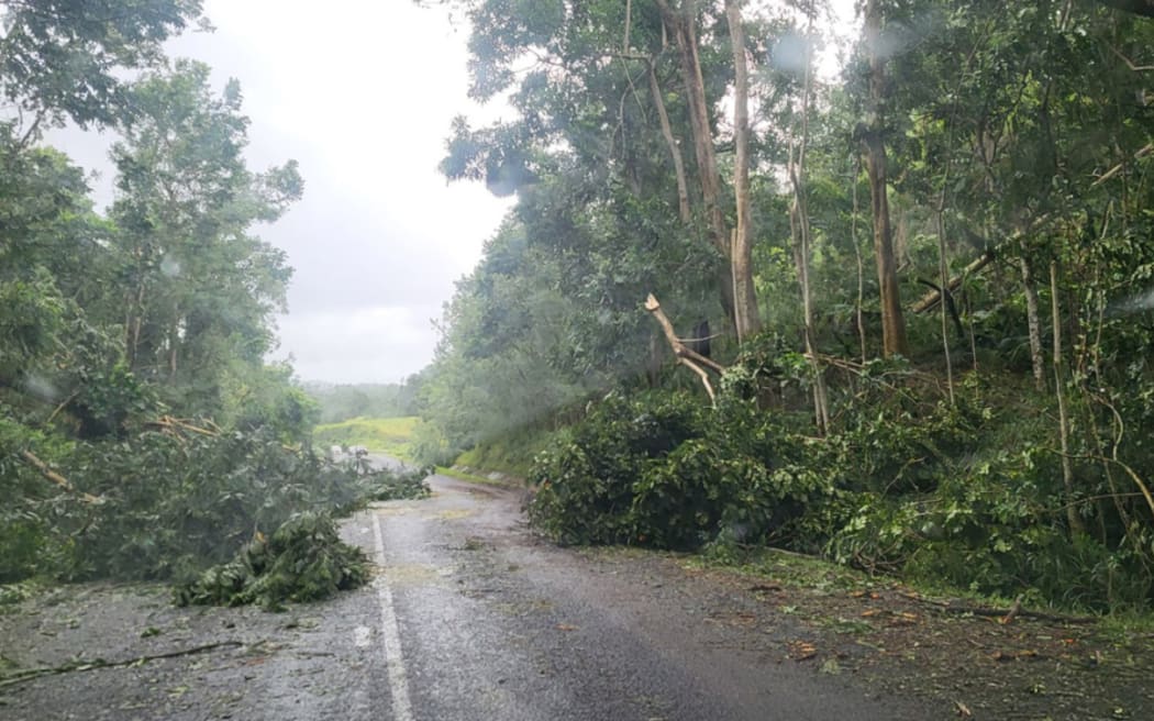 Fiji Roads Authority is advising motorists are advised to exercise caution while traveling due to obstructions caused by fallen trees.