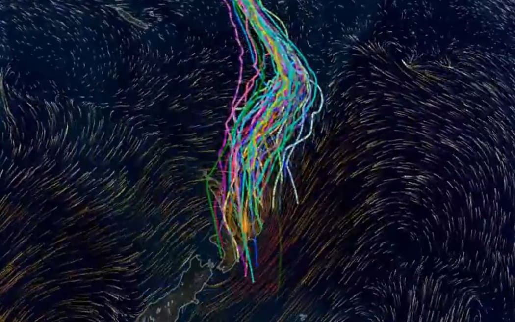 Cyclone Vainu possible path towards NZ