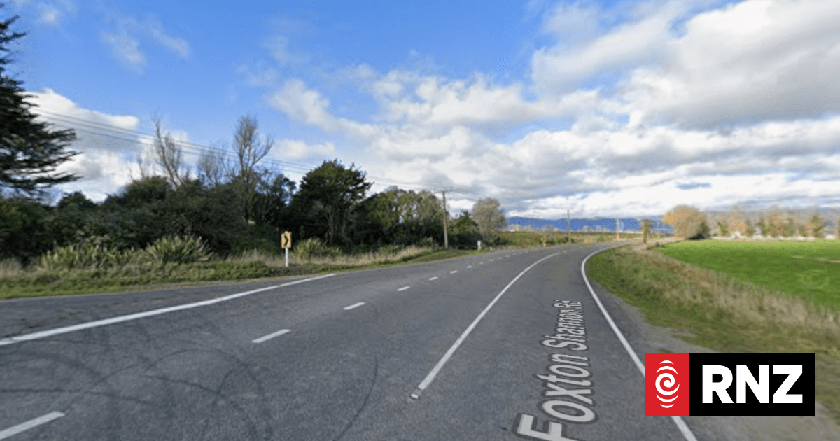 Person dead after car crashes into powerpole, house catches fire in Moutoa