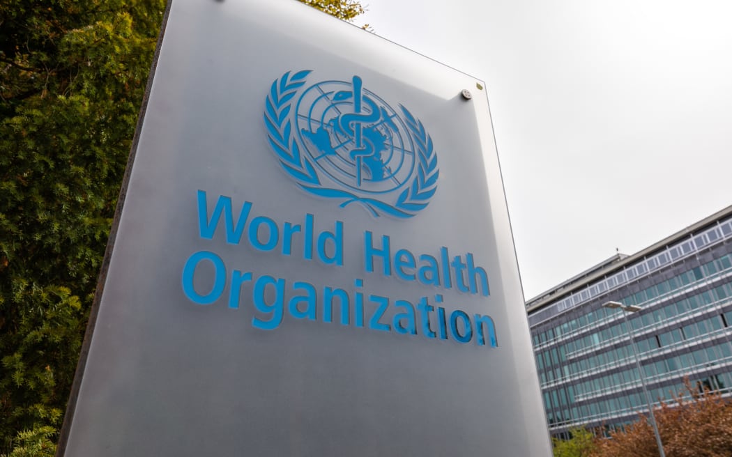 Headquarters of the World Health Organization in Geneva (WHO), Switzerland. This agency reports directly to the Economic and Social Council of the United Nations. The buildings are being renovated in August 2022. Canton of Geneva. Photograph of Benjamin Polge / Hans Lucas.
Siege de l organisation mondiale de la sante a Geneve (OMS) en Suisse. Cette agence depend directement du Conseil economique et social des Nations unies. Les batiments sont en renovation en aout 2022. Canton de Geneve. Photographie de Benjamin Polge / Hans Lucas (Photo by Benjamin Polge / Hans Lucas via AFP)