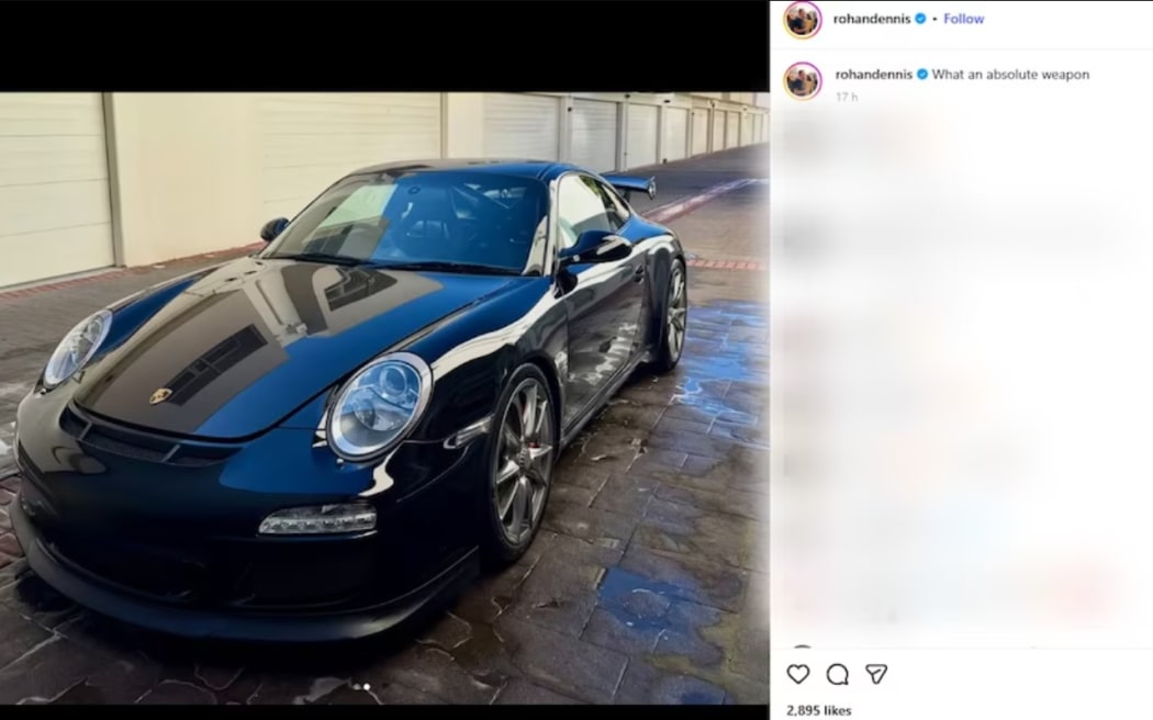 The Instagram post Rohan Dennis shared last month.